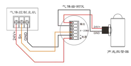 氣體報警器三線制怎么接線